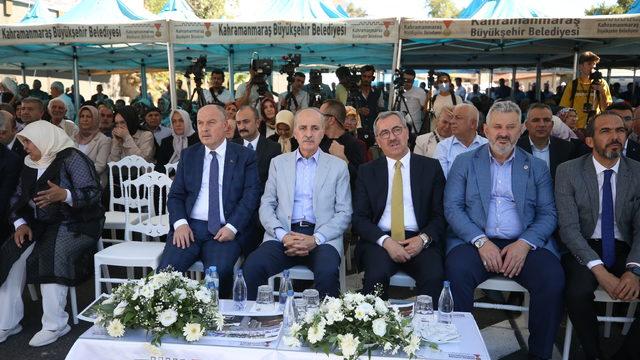 AK Parti Genel Başkanvekili Kurtulmuş, Kahramanmaraş'ta köprü açılışında konuştu: