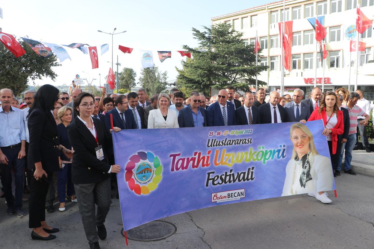 Edirne'de Uluslararası Tarihi Uzunk&ouml;pr&uuml; Festivali etkinliklerle başladı