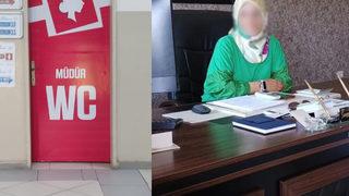 Düzce'de ilginç olay! Bir lisede okul müdürü kendisine özel tuvalet yaptırdı
