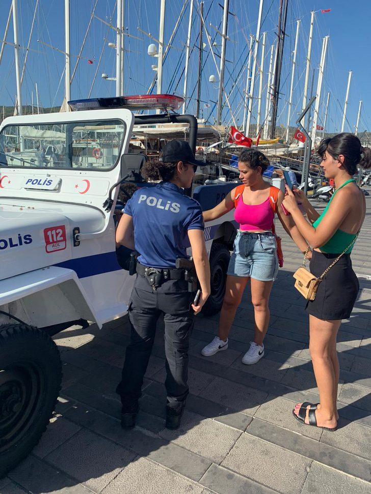 1954 model araç, yenilenerek Bodrum'da turizm polisinin hizmetine verildi G2