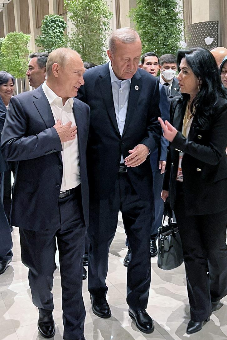 Zirveden dikkat çeken kare: Cumhurbaşkanı Erdoğan liderlerle bir araya geldi! Putin'le sohbet etti G3