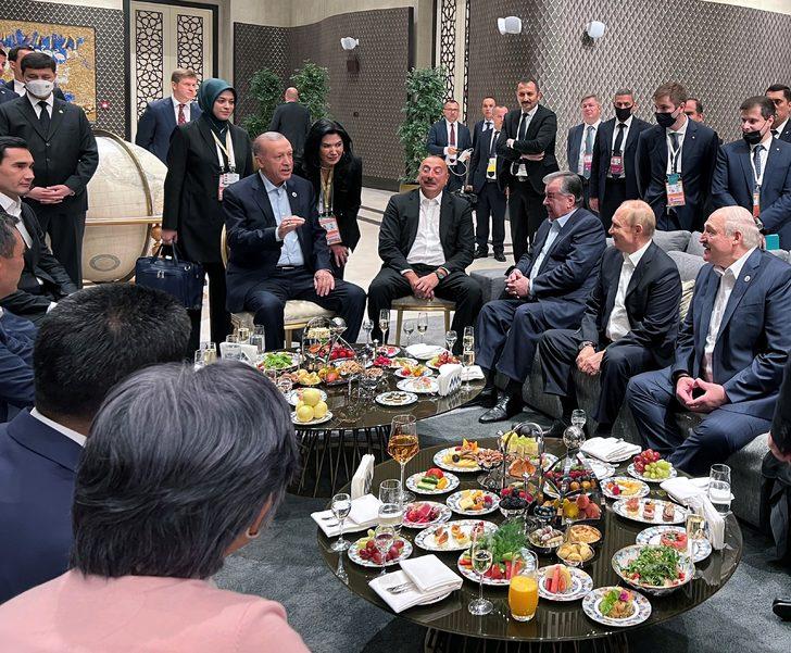 Zirveden dikkat çeken kare: Cumhurbaşkanı Erdoğan liderlerle bir araya geldi! Putin'le sohbet etti G5