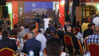 İçişleri Bakanı Süleyman Soylu, Bahçesaray'da vatandaşlarla buluştu: