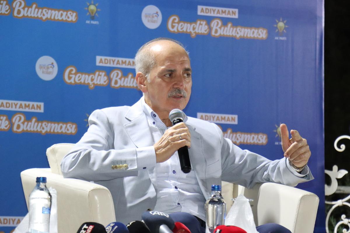 AK Parti Genel Başkanvekili Kurtulmuş, Adıyaman'da gen&ccedil;lerle buluştu:
