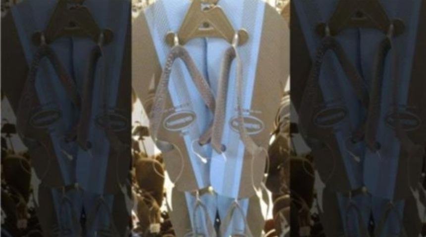 Sosyal medya şimdi de bunu tartışıyor: Bu terlik ne renk?