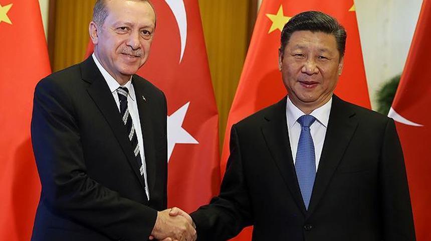 Cumhurbaşkanı Erdoğan'ın, Çin Devlet Başkanı Şi ile görüşmesi sona erdi