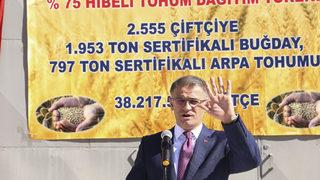 Van'da çiftçilere sertifikalı tohum desteği verildi