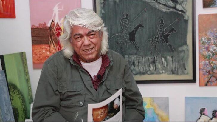 Antalya'da emekli öğretmen tarihi kaya resimlerini özgün yorumla tuvale aktarıyor G4