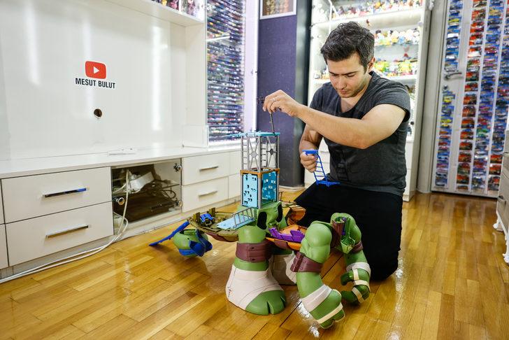 Oyuncak tutkusu 5 bin parçalık koleksiyon sahibi yaptı G5