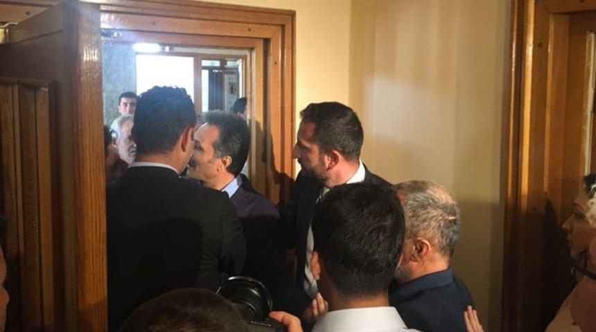 CHP'li vekil Ali Haydar Hakverdi polisle tartıştı