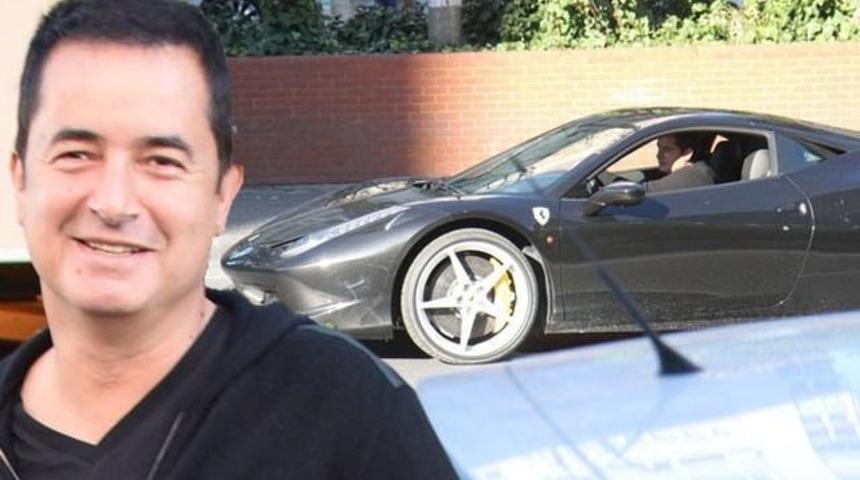 Acun Ilıcalı Milyon Dolarlık Ferrarisiyle İstanbul'u Turladı!