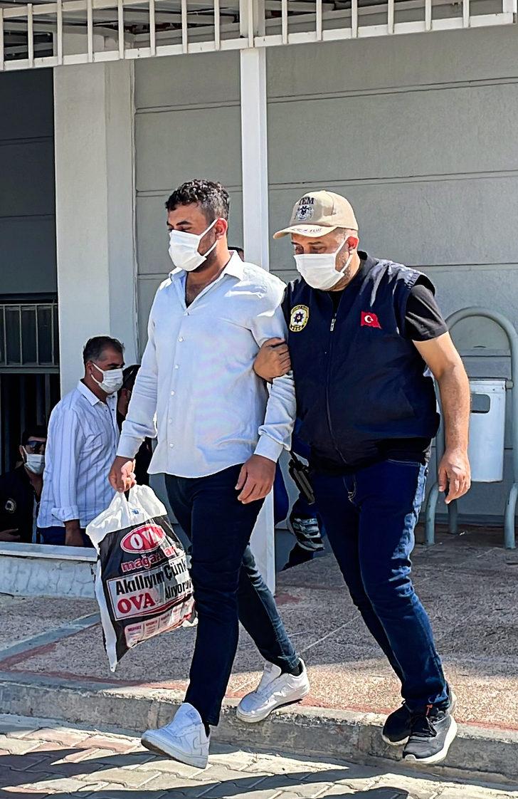 Mersin'deki PKK/KCK operasyonunda yakalanan 9 zanlı adliyede G2