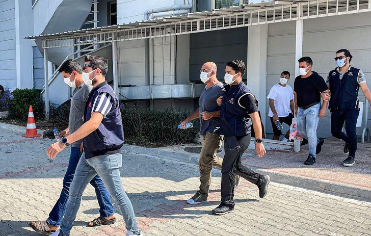 Mersin'deki PKK/KCK operasyonunda yakalanan 9 zanlı adliyede G3