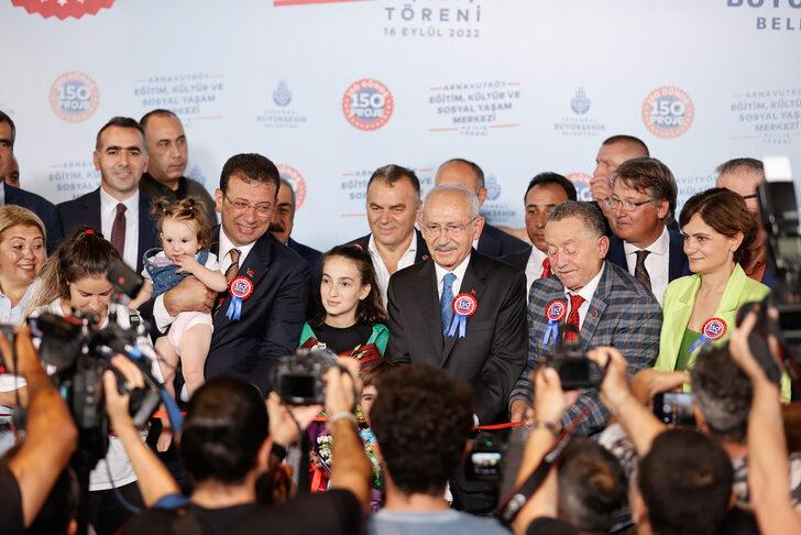 CHP Genel Başkanı Kılıçdaroğlu, Arnavutköy Yaşam Merkezi'nin açılış töreninde konuştu: G5