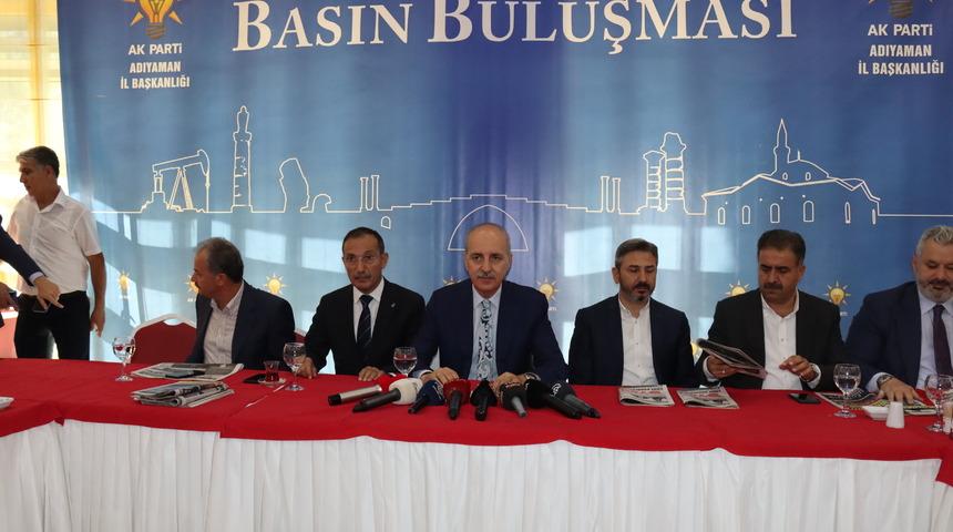 AK Parti Genel Başkanvekili Kurtulmuş, Adıyaman'da iş insanlarıyla bir araya geldi: