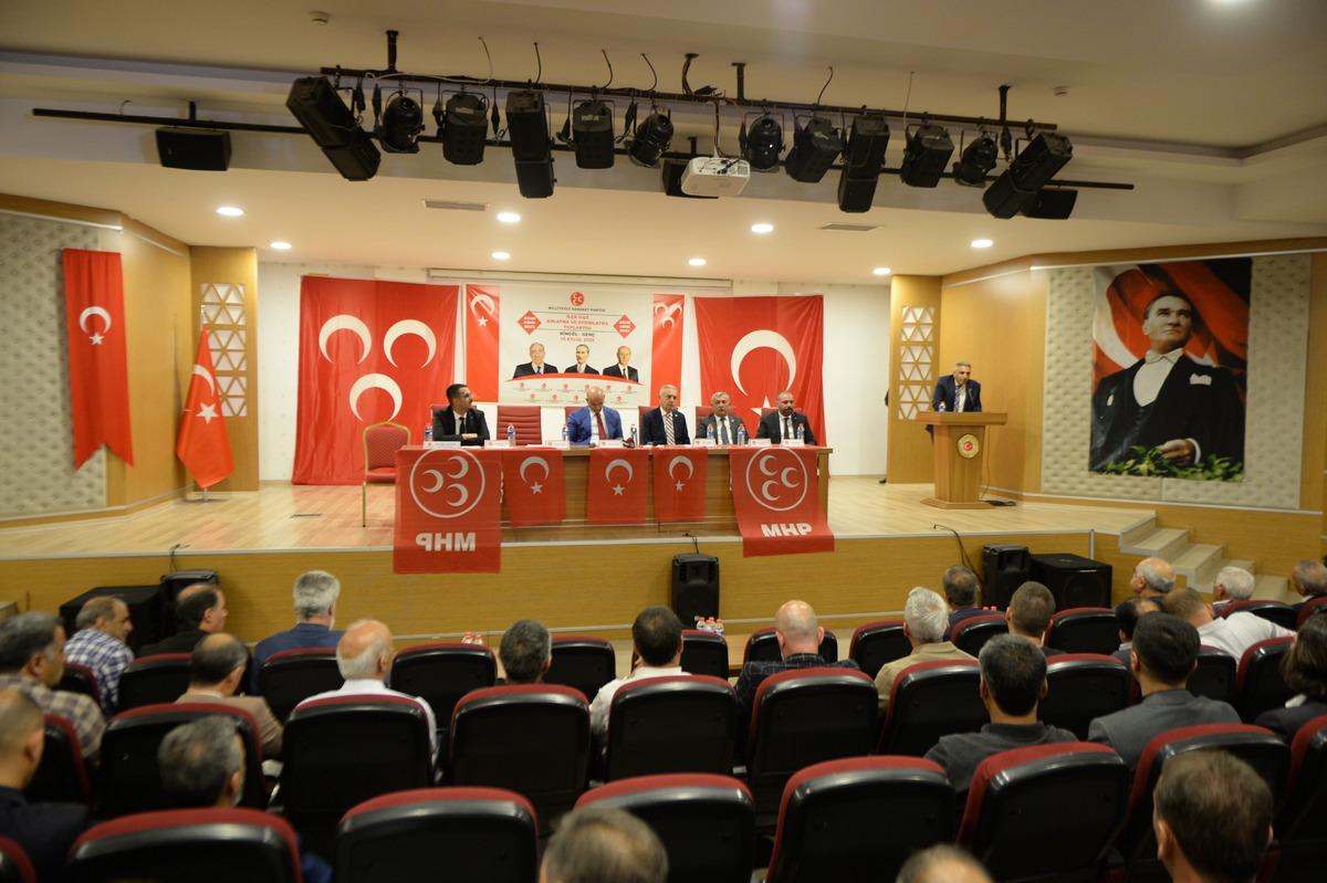 MHP heyeti Bing&ouml;l'de "Adım Adım 2023" toplantısı d&uuml;zenledi