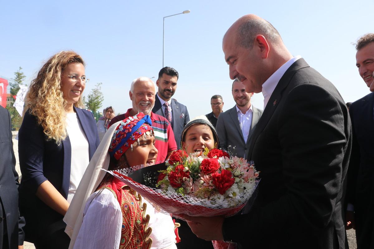 İ&ccedil;işleri Bakanı Soylu, Kırklareli Trafik Eğitim Parkı'nı ziyaret etti