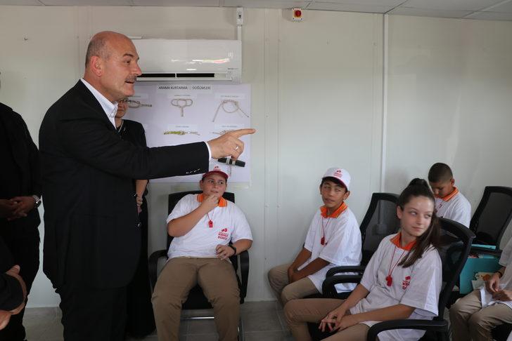 İçişleri Bakanı Soylu, Kırklareli Trafik Eğitim Parkı'nı ziyaret etti G4