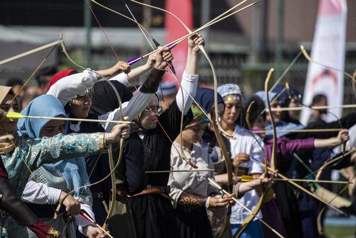 Gençlik Merkezleri Arası Geleneksel Türk Okçuluğu Turnuvası, Ankara'da yapıldı G1