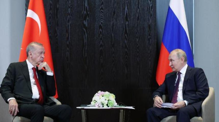 Son dakika | Cumhurbaşkanı Erdoğan'ın Putin'le görüşmesi sona erdi! İşte ele alınan konular