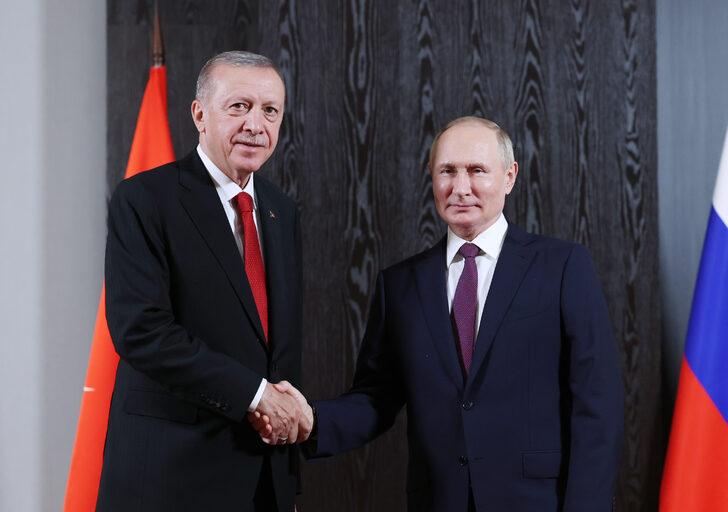 Cumhurbaşkanı Erdoğan'ın, Rusya Devlet Başkanı Putin ile görüşmesi sona erdi G1
