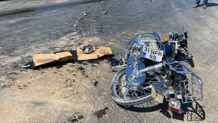 Hatay’da kamyona çarpan motosikletin sürücüsü ağır yaralandı G2