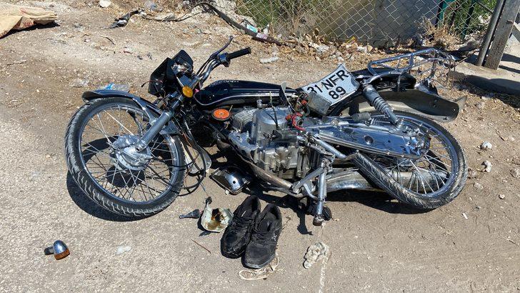 Hatay’da kamyona çarpan motosikletin sürücüsü ağır yaralandı G4