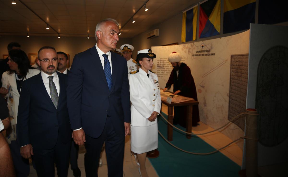 K&uuml;lt&uuml;r ve Turizm Bakanı Ersoy, &Ccedil;anakkale Savaşları Araştırma Merkezinin a&ccedil;ılışını yaptı: