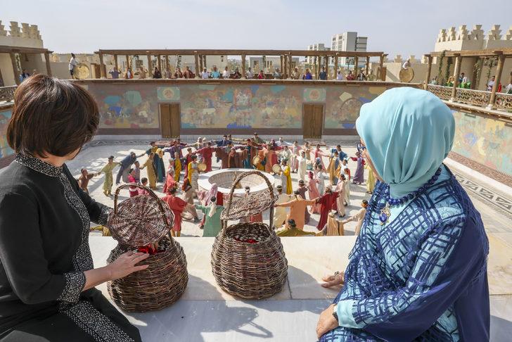 Emine Erdoğan'dan "Ebedi Şehir"de tarihe yolculuk G5
