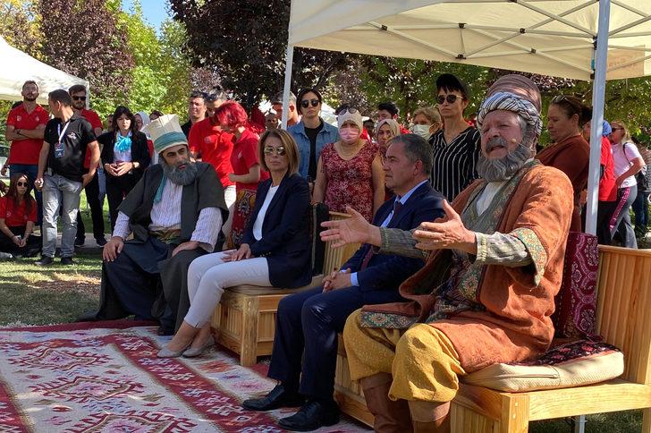 Kırşehir'de Ahi Evran Veli ile Hacı Bektaş Veli'nin 13. yüzyıldaki buluşması canlandırıldı G4