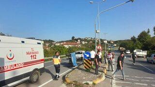 Düzce'de tarım aracının altında kalan kişi ağır yaralandı