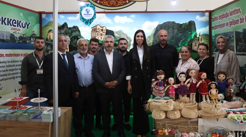 AK Parti Genel Başkan Yardımcısı Karaaslan, 7. Samsun Tarım Fuarı'nı gezdi: