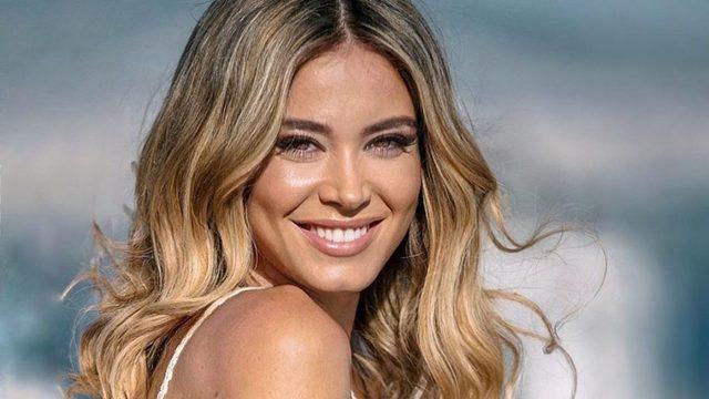 İtalyan spiker Diletta Leotta suyun içinden bikinili poz verdi! Instagram'ı yaktı