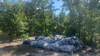 Tekirdağ'da ormana atık bırakanlara 489 bin lira ceza