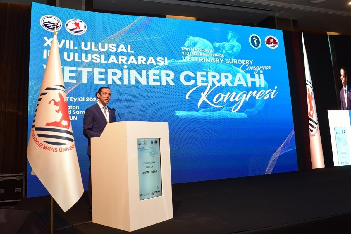 Samsun'da "Veteriner Cerrahi Kongresi"