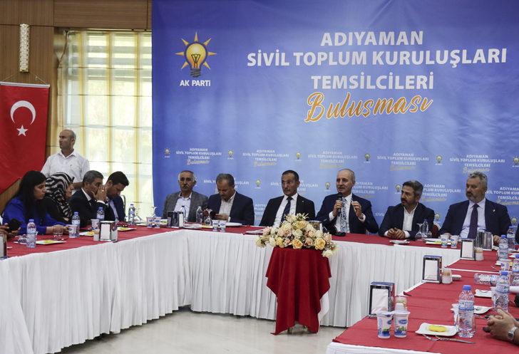 AK Parti Genel Başkanvekili Kurtulmuş, Adıyaman'da STK temsilcileriyle bir araya geldi: G3