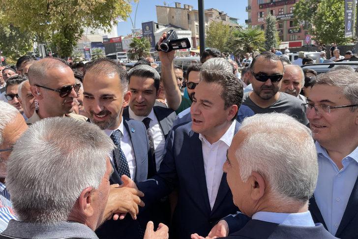 DEVA Partisi Genel Başkanı Babacan, Elazığ'da temaslarda bulundu G3