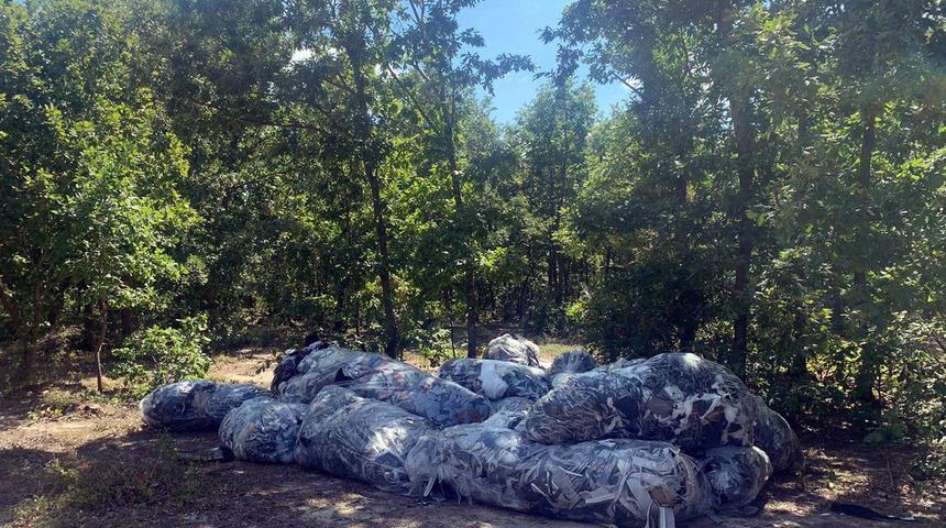 Ormana atık bırakan tekstil firmasına dudak uçuklatan ceza!