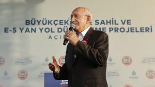 Kılıçdaroğlu, Büyükçekmece Sahil ve E-5 Yan Yol Düzenleme Projeleri Açılış Töreninde konuştu: