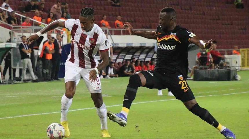 Kayserispor Hatayspor'u 4-0 mağlup etti! Hatayspor galibiyete hasret