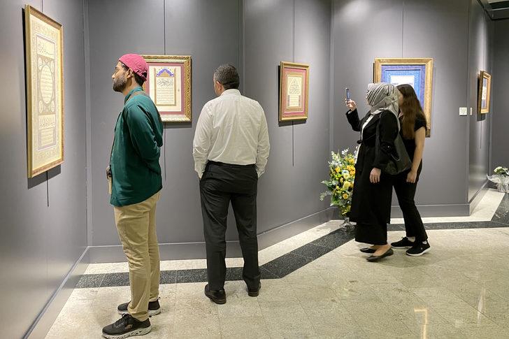 "Hatt-ı Müstakim" hüsnühat sergisi Üsküdar'da açıldı G2