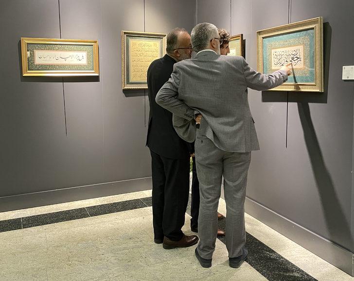 "Hatt-ı Müstakim" hüsnühat sergisi Üsküdar'da açıldı G3