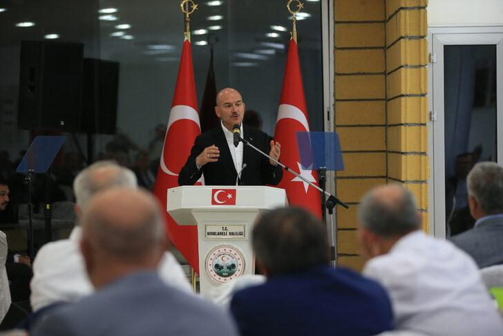 İçişleri Bakanı Soylu, Kırklareli'nde STK temsilcileriyle buluştu: G4