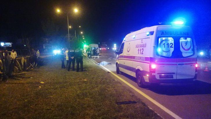 Samsun'da otomobilin çarptığı anne ile oğlu öldü G1