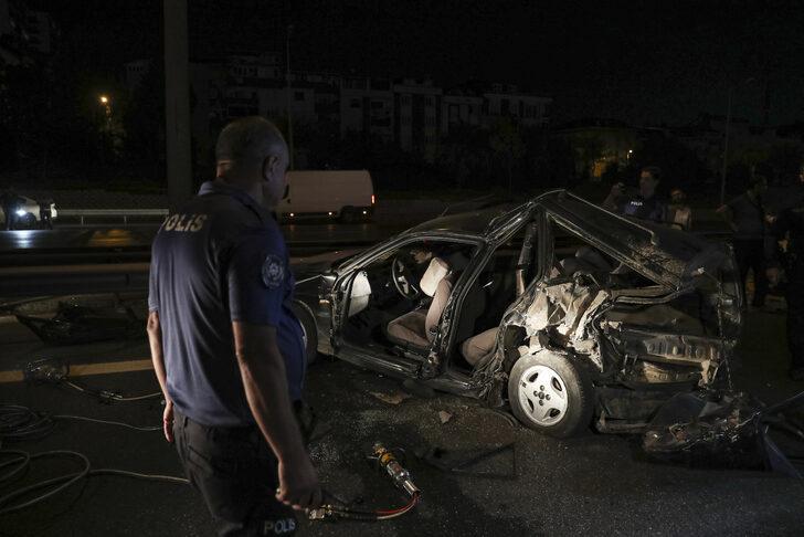 TEM Otoyolu'nda meydana gelen trafik kazasında 4 kişi yaralandı G2