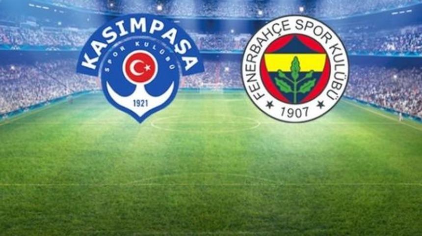Kasımpaşa 0-1 Fenerbah&ccedil;e Canlı Anlatım