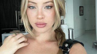 Sosyal medya fenomeni Daisy Keech, üstsüz paylaşımıyla takipçilerinden tam not aldı