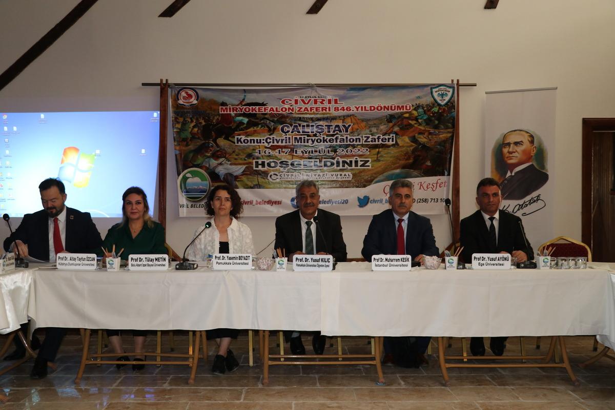 Miryokefalon Savaşı'nın Denizli'de yapıldığı iddiasına ilişkin &ccedil;alıştay d&uuml;zenlendi