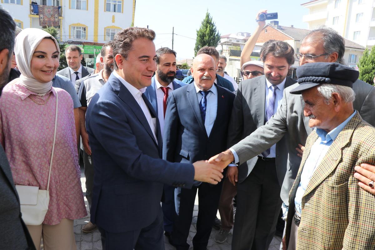 DEVA Partisi Genel Başkanı Babacan, Elazığ'da parti binasının a&ccedil;ılışını yaptı