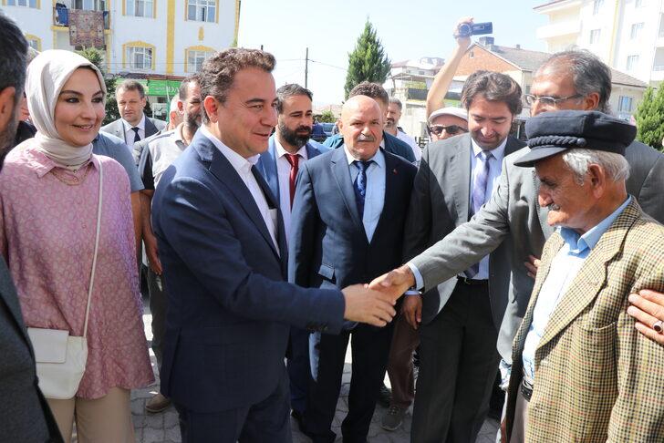 DEVA Partisi Genel Başkanı Babacan, Elazığ'da parti binasının açılışını yaptı G1